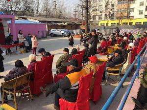 洛阳涧西区老年公寓日常老人活动